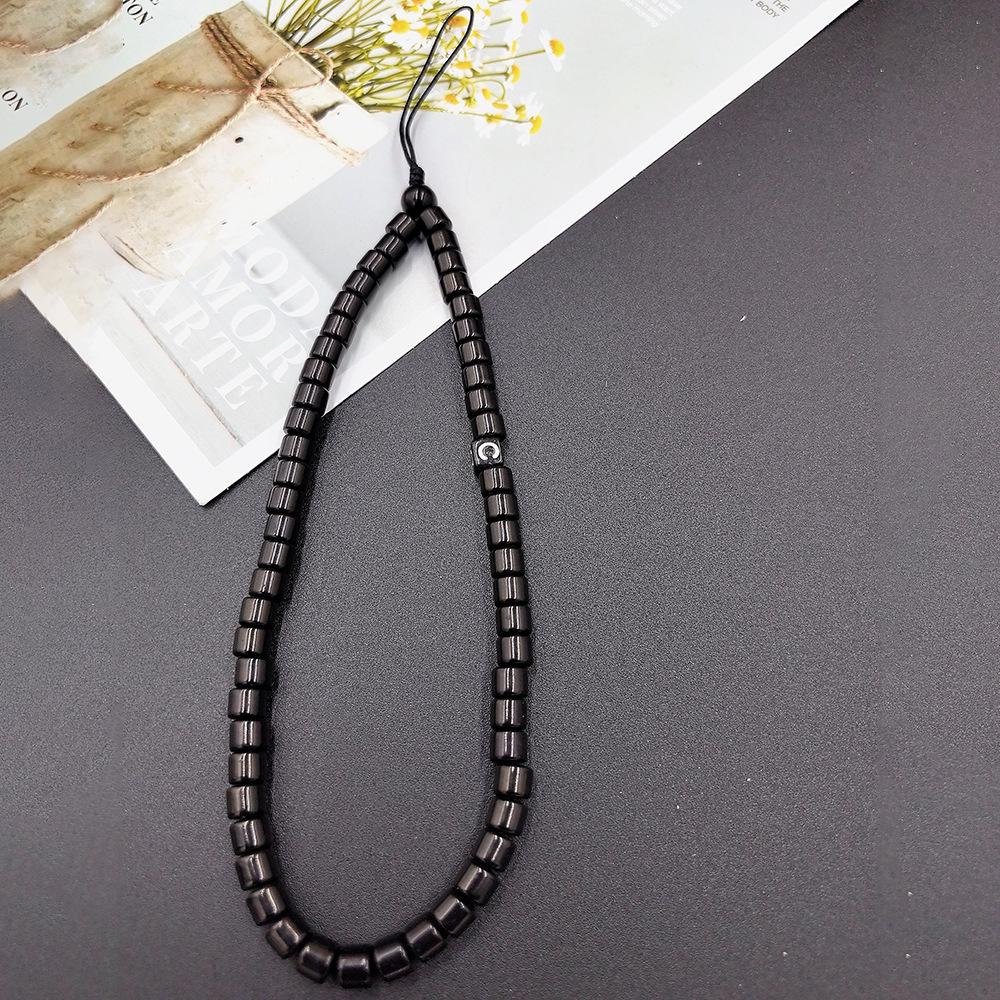 Regenbogen Perlen Handyanhänger: Celebrity-Stil Lanyard & Anhänger