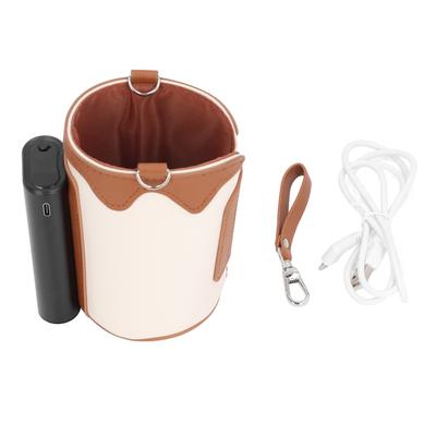 Portable Bottle Warmer Digital Display 21 Gears Temp Adjustable Rechargeable Universal Milk Warmer