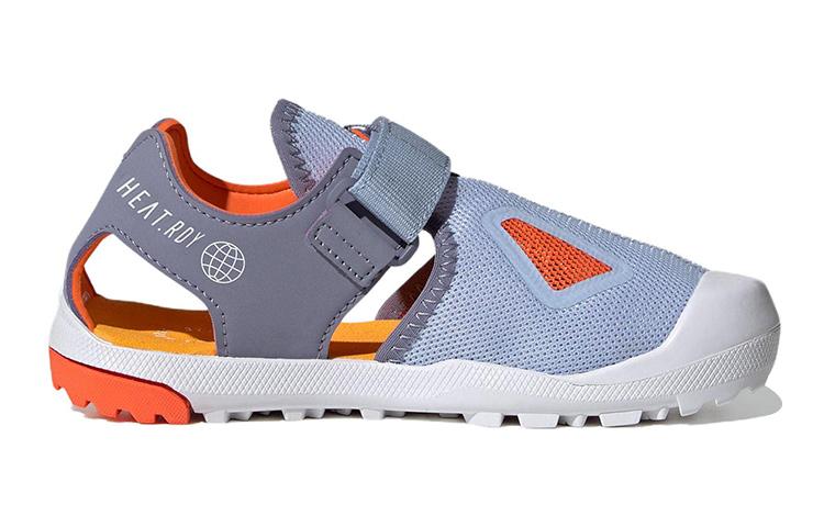 Adidas Captain Toey 2 Children's Sandals Gray Blue Kids' HQ5838