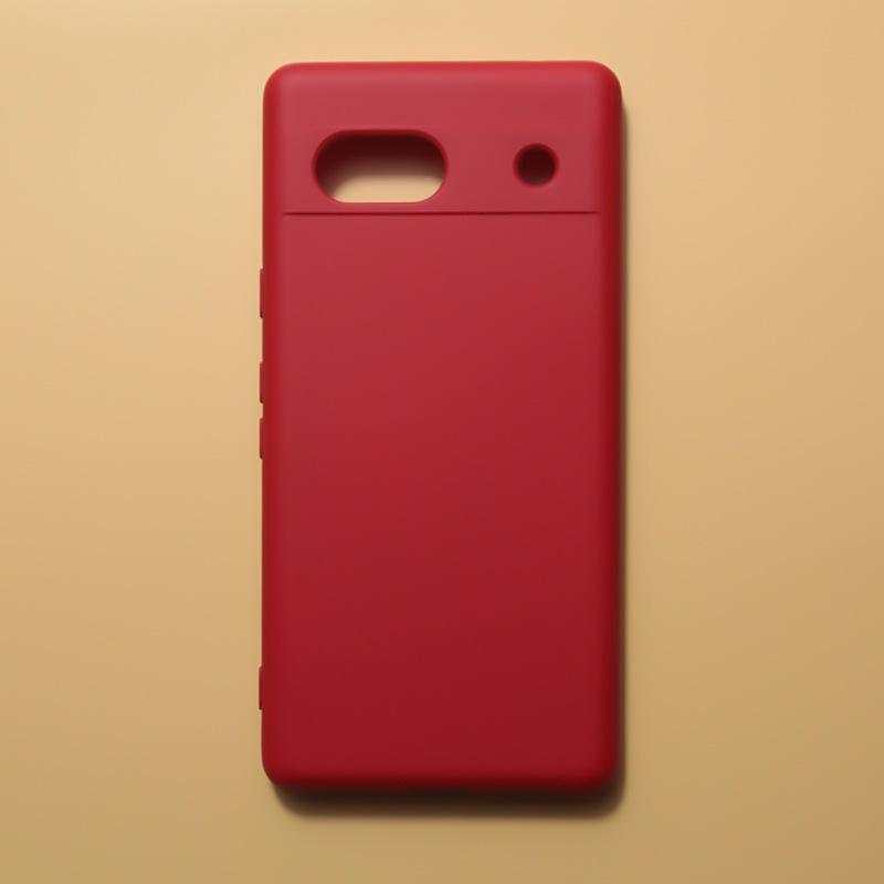 

Совместимый силиконовый чехол для Google Pixel 9A, 7, 8 Pro и 10 Pro - Мягкий, противоударный защитный чехол Pixel 9A красный