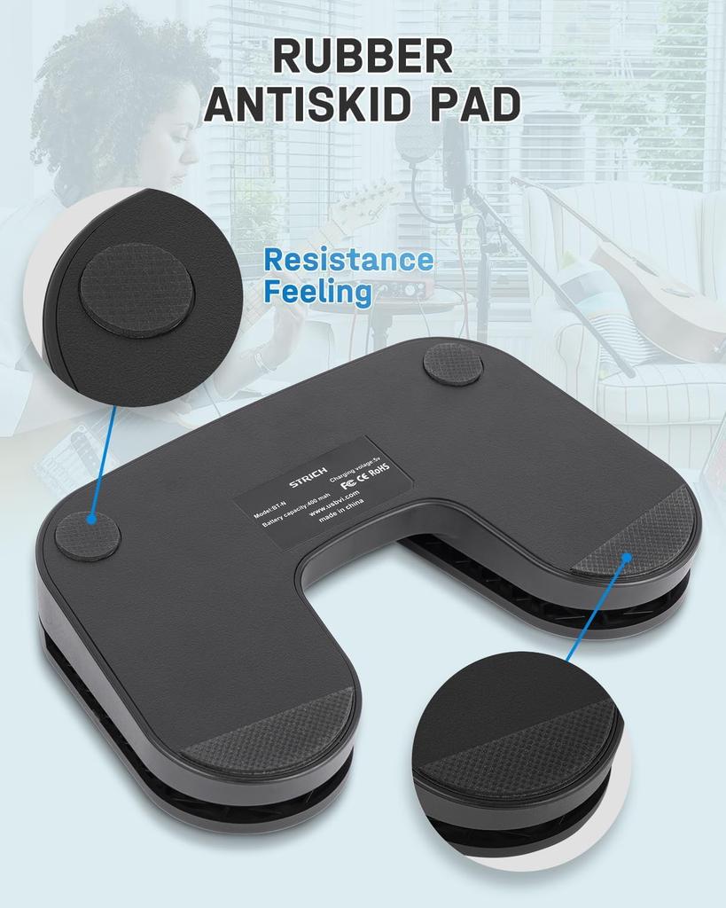 STRICH Wireless Page Turner for Foot Compatible with iPad and Windows Tablets, Pedal, 11, SPT-10