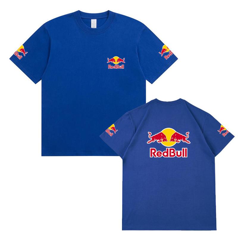 Unisex Red Bull Motokrosa apdrukāta T‑krekli