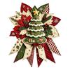 Gesteppte Weihnachts-Türdekoration Nähset mit festlichem Stoff für DIY-Feiertagsbastelarbeiten