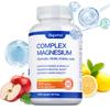 Complex Magnesium Dietary Supplement, Containing Magnesium Glycine and Magnesium Citrate, Supports Daily Comfort