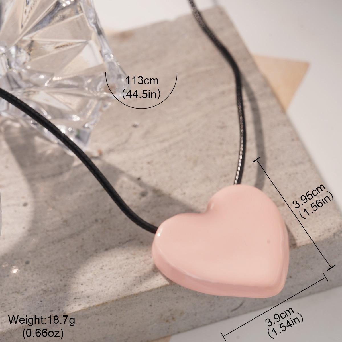 

Au Ruofeng cure enamel drop glaze light color love earrings medieval vintage retro French ins style earrings