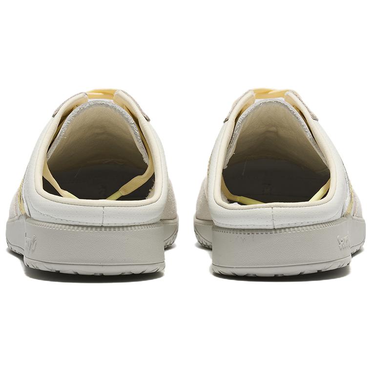 SAUCONY Bullet Ct Comfortable Versatile Anti-Slip Closed-Toe Slippers Unisex Slippers White S79058-1