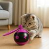 USB Smart Electric Cat Sounding Touch Activated Automatic Moving Ball Plastic Multi-mode Rechargeable Cat Entertainment