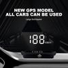Electronic Head Up Display LED Display Car GPS MPH Detector Big Font Car Digital HUD Windshield Speed Projector for Vehicle Auto