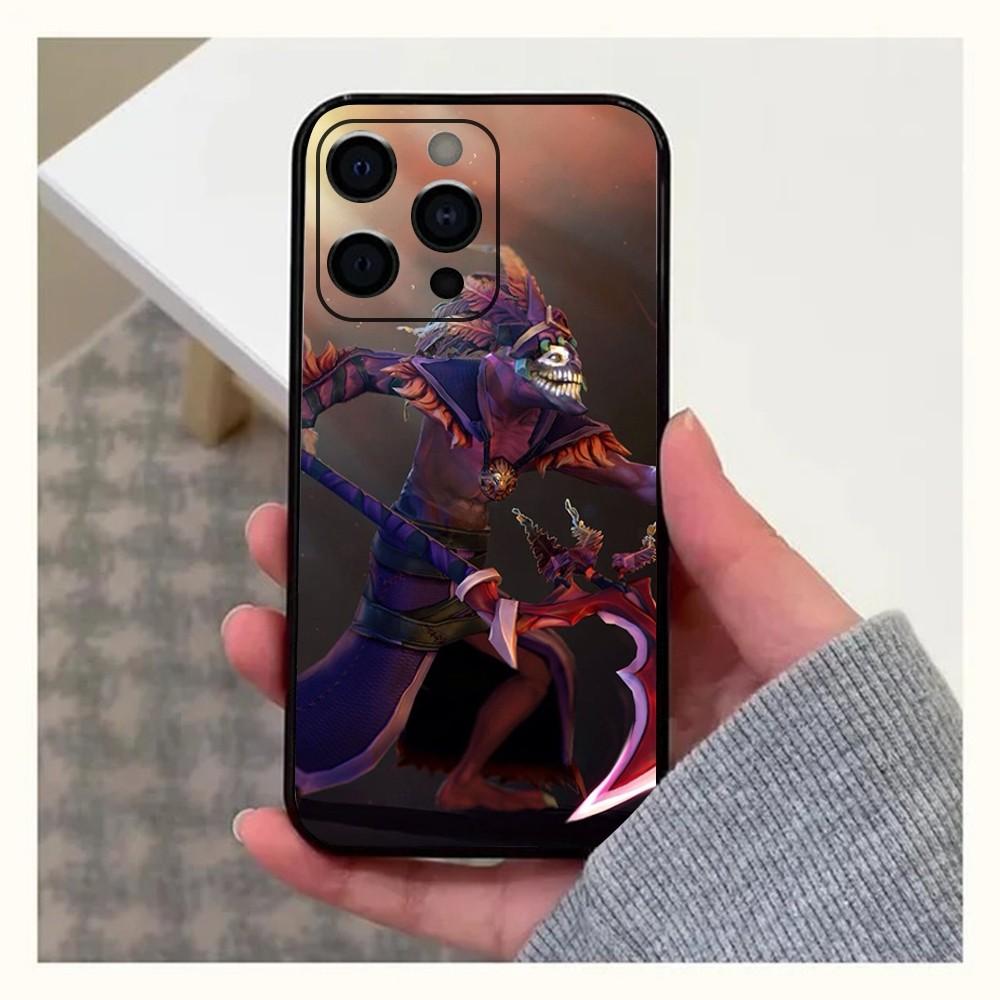 Game D-Dota 2 Phone Case For Apple iPhone 15,14,13,12,11,Pro,X,XS,Max,XR,Plus,Mini Soft Black Cover