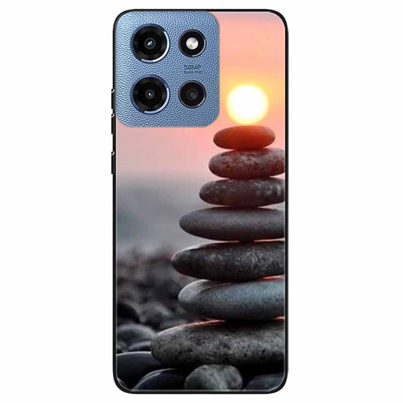 Phone Cases for Moto G 2025 5G Case Flowers Printing Silicone TPU Soft Covers for Motorola Moto G 2025 Back Shell For Moto G 5G
