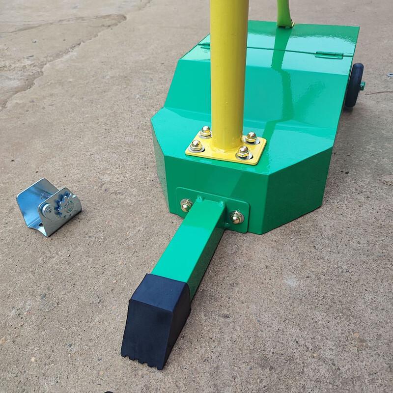 WEZHO Förstärkt Badmintonnät & Stolpset