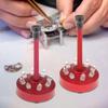 0,8 mm - 2,0 mm Zeiger-Einpresswerkzeug mit 8 Zubehörteilen aus legiertem Stahl, Zeigernadelhalter, Uhrenreparaturwerkzeug