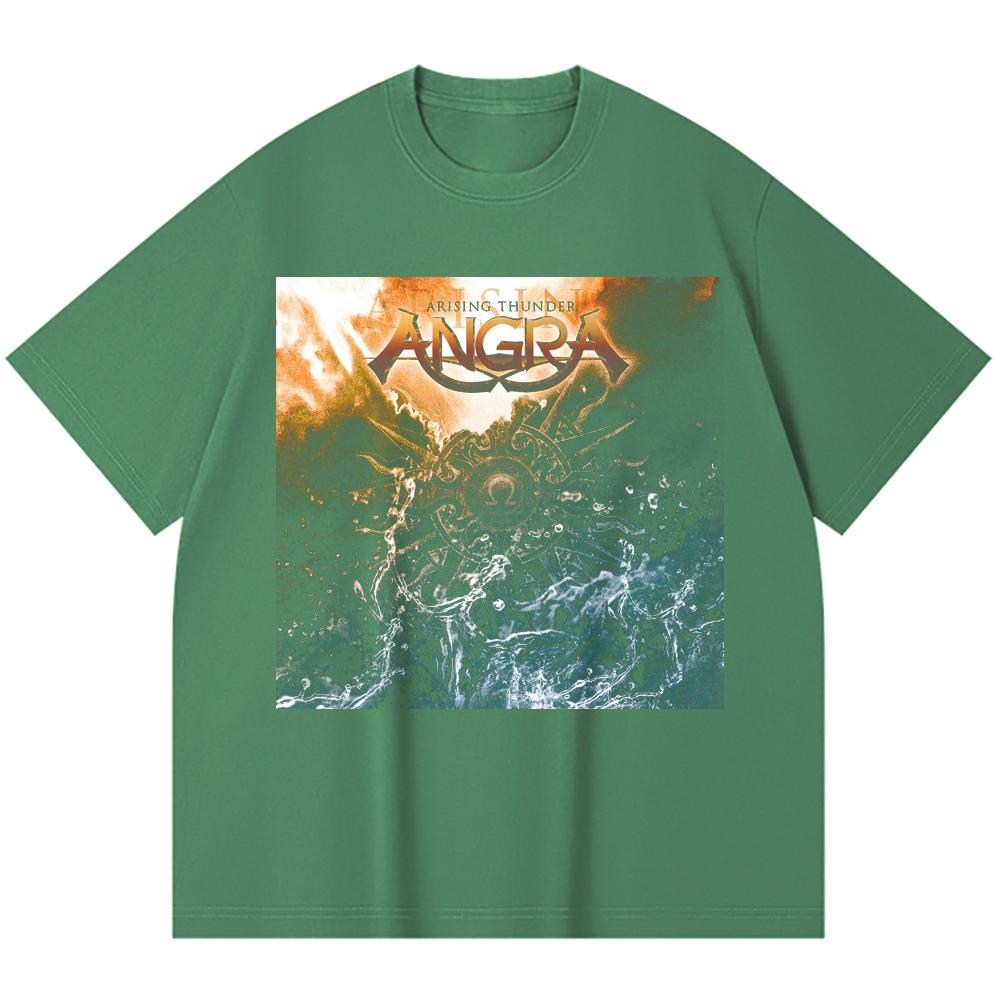 230 Gsm 100% Cotton Heavy Metal T-Shirt Rock Band Popular Music Print Unisex Heavy Cotton T Shirt
