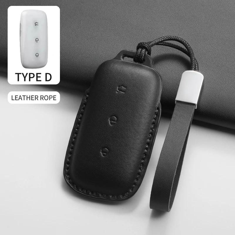 3 Buttons Car Key Case Cover Shell Fob for Geely Galaxy L7 2023 L6 MAX 1.5T Plus AIR PRO PU Car Remote Keychain Accessories
