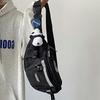 Bags women's autumn and winter new messenger bags men's trendy fanny packs breast bags canvas shoulder dumplings bags luggage