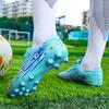 2026 Kids Soccer Football Boots FG Cleats Unisex School Training Non-Slip Breathable Outdoor Athletic Shoes for Boys Girls