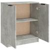 Sideboard Concrete Grey 60 x 30 x 70 cm Particleboard