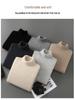 Men's High Neck Pure Wool Pullover Thickened Sweater - Autumn/Winter Loose Knit Base Layer