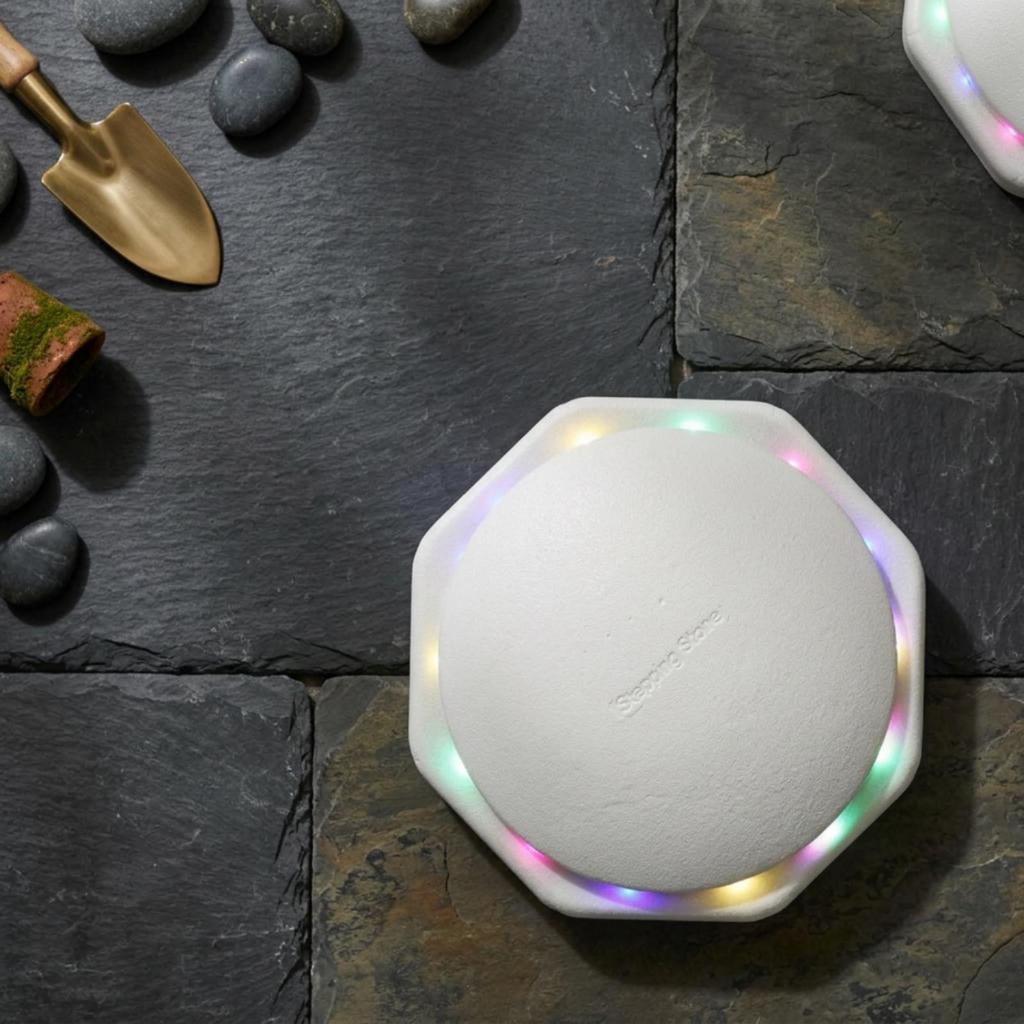Glowing Stepping Stone Lightup Pad with Lights Sensory Balance Stones for Kids,
