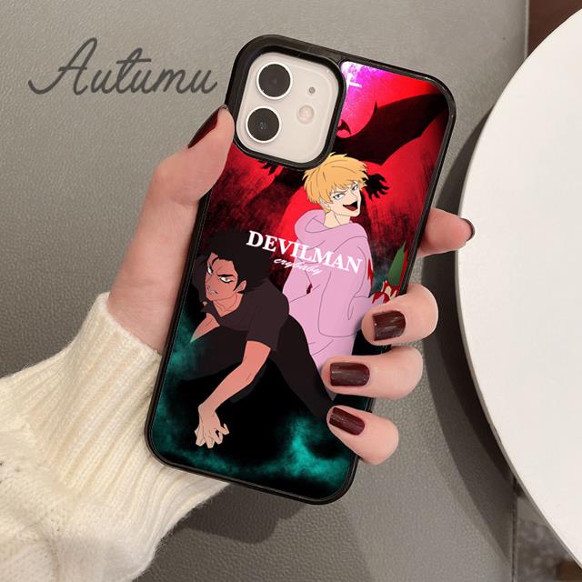 

Чехол для телефона Devilman Crybaby для iPhone 11 12 13 14 Pro Max mini XR XS SE 2020 7 8 Plus Samsung Galaxy S21 S22, чехол iPhone 5 5s SE