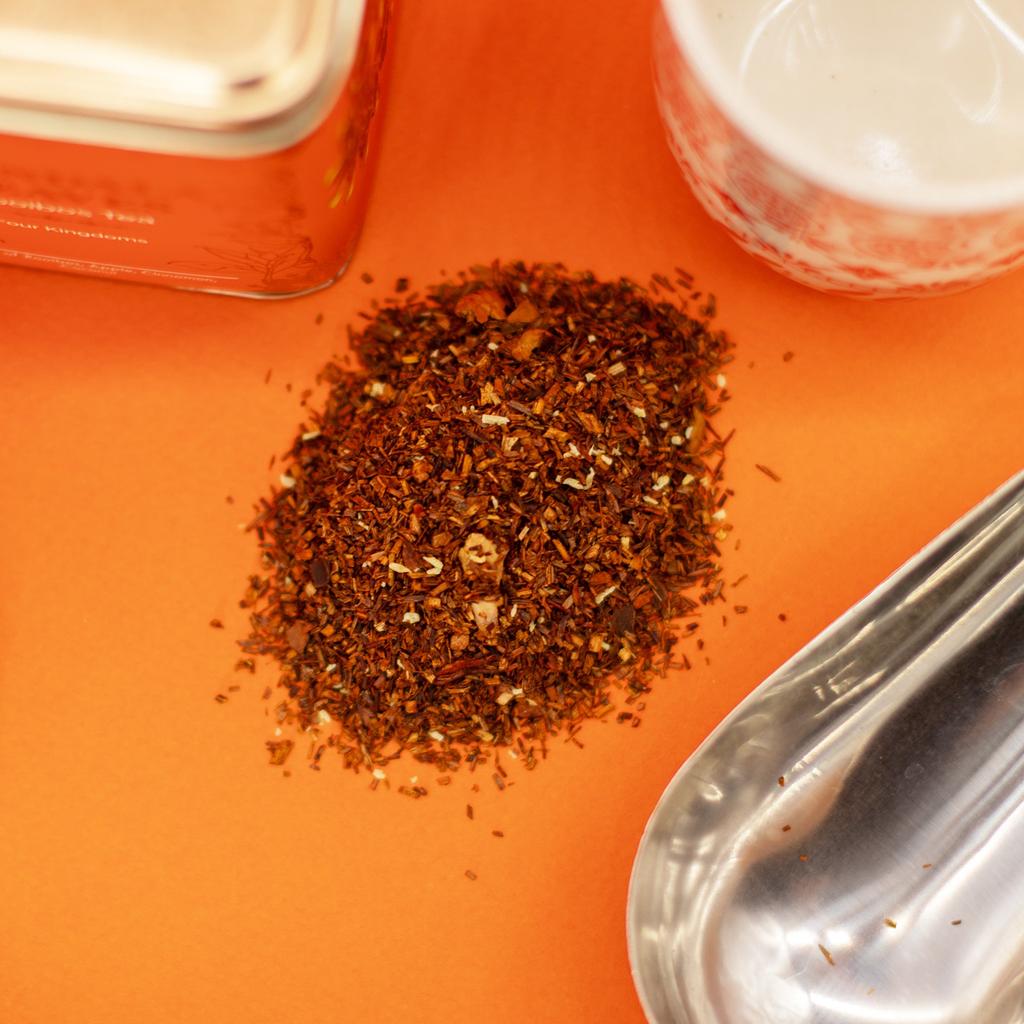 2x Four Kingdoms Caffeine-Free Rooibos Cinnamon Coconut Tea 50g