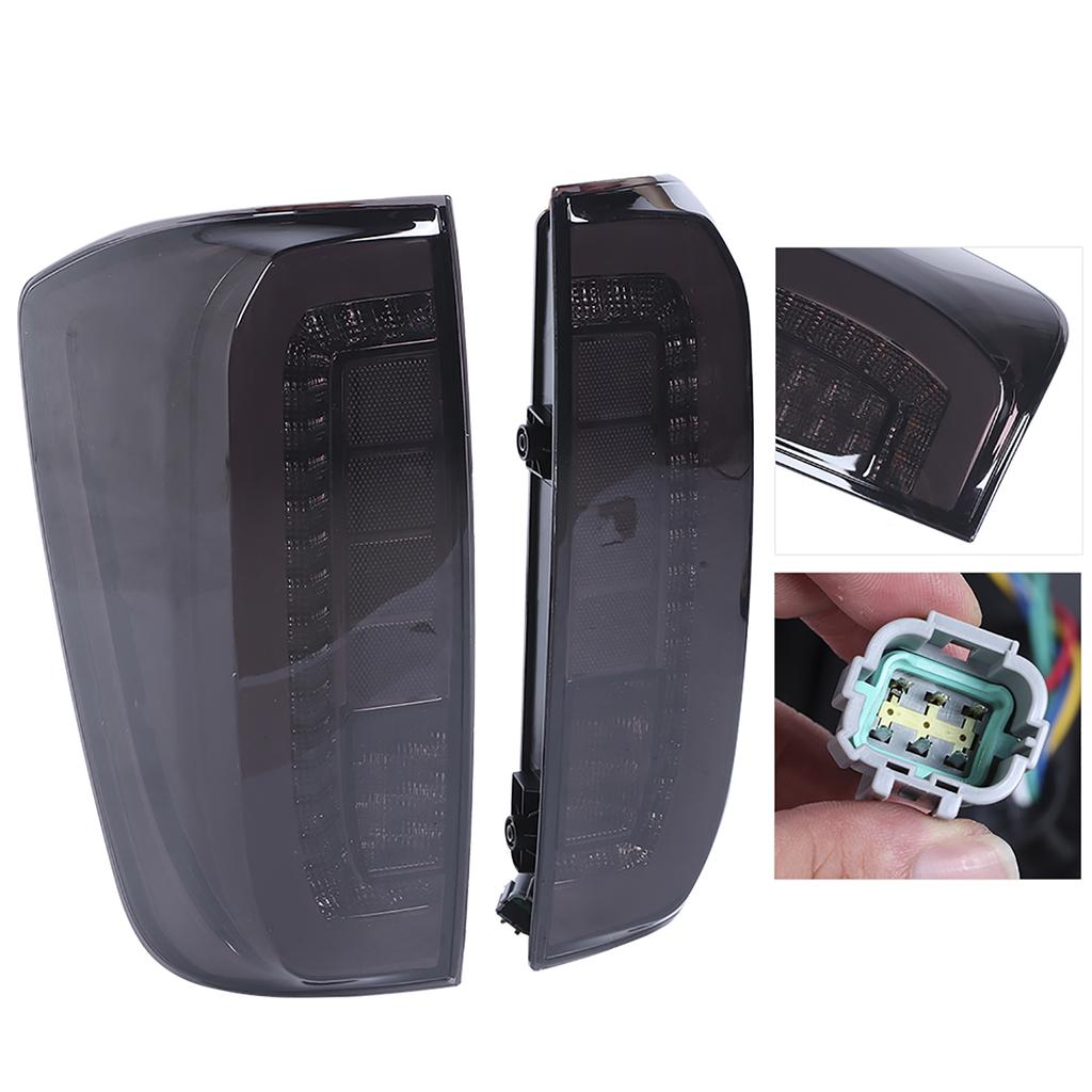 LED Tail Lights Assembly Smoked Shell Sequential Indicator Fit for Nissan Navara NP300 D23 16 20