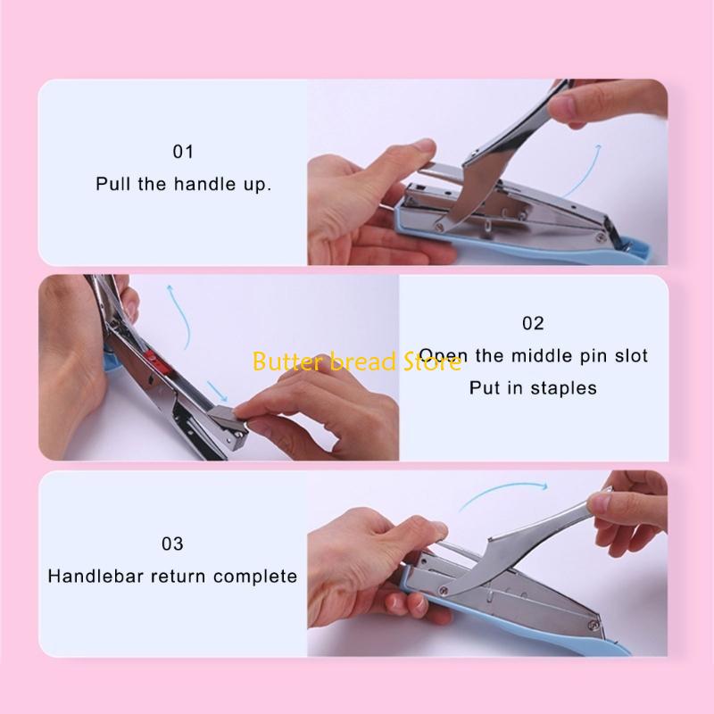 W89C Desktop Stapler For Office and School with Metal Structure and Fashion Design Travel Friendly File Management Stapler