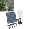Solar Panel Powered Water Feature Pump Solar Powered Fountain Water Pump Solar Fountain for Garden Pool Pond Aquarium Fountain
