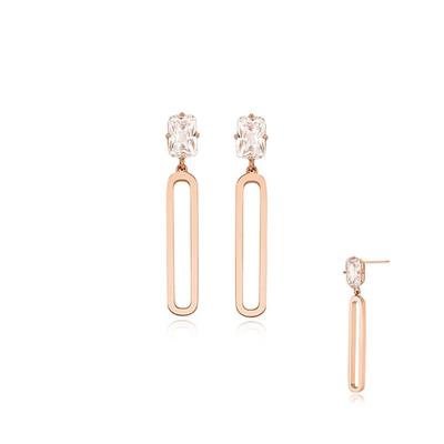 Silver Earrings Sc1145