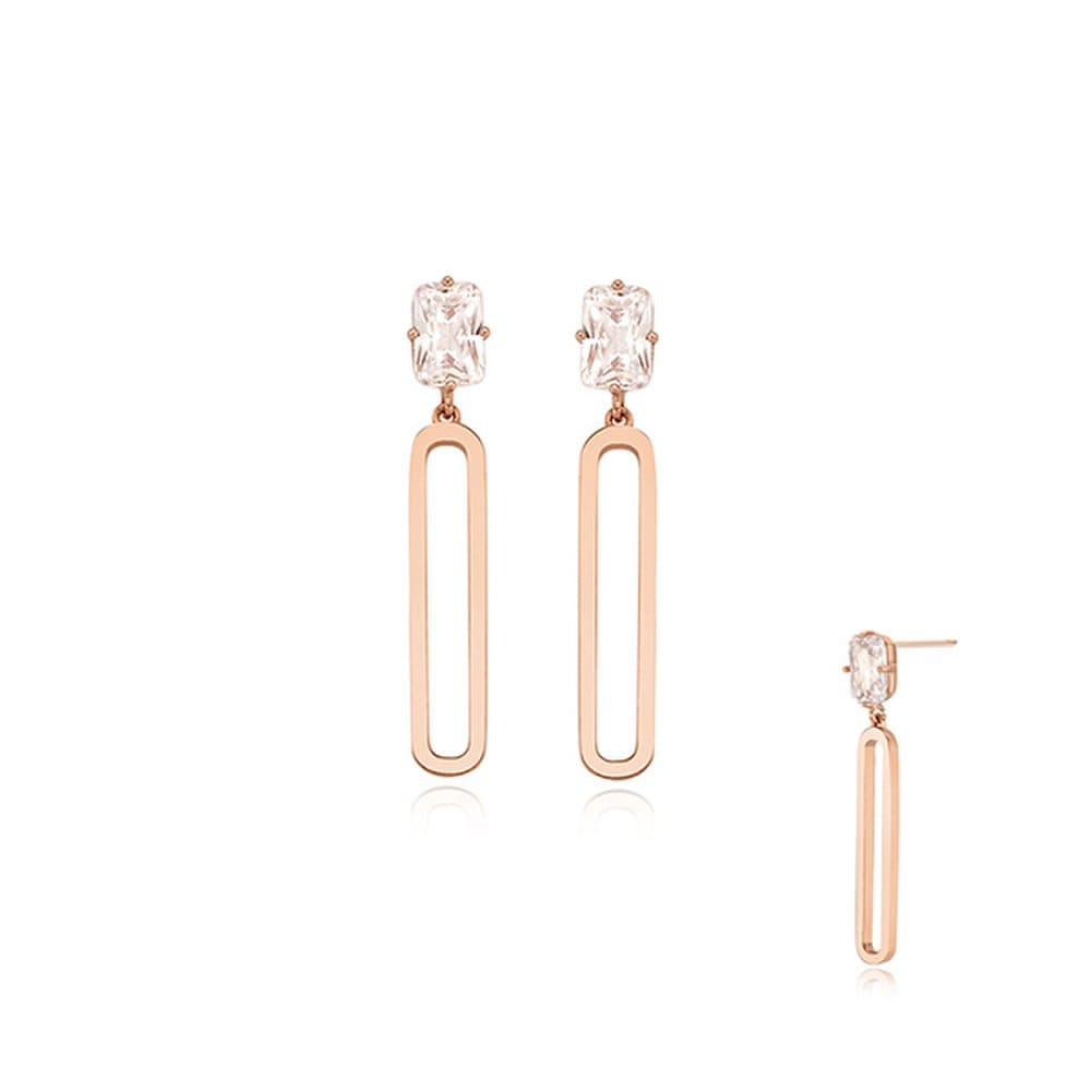 Stonehenge Silver Earrings Sc1145
