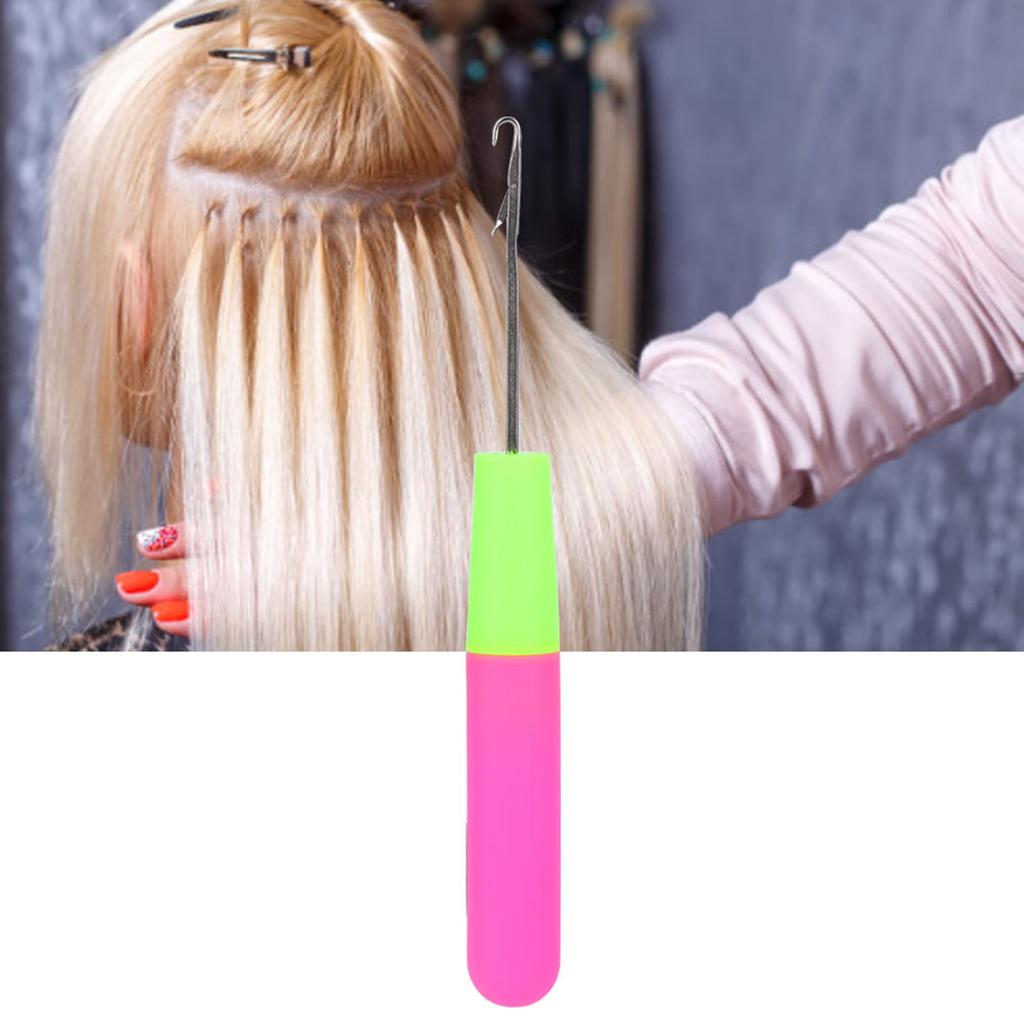 Crochet Latch Hook Needles Hair Extension Braiding Crafts Skill Tool Kit M
