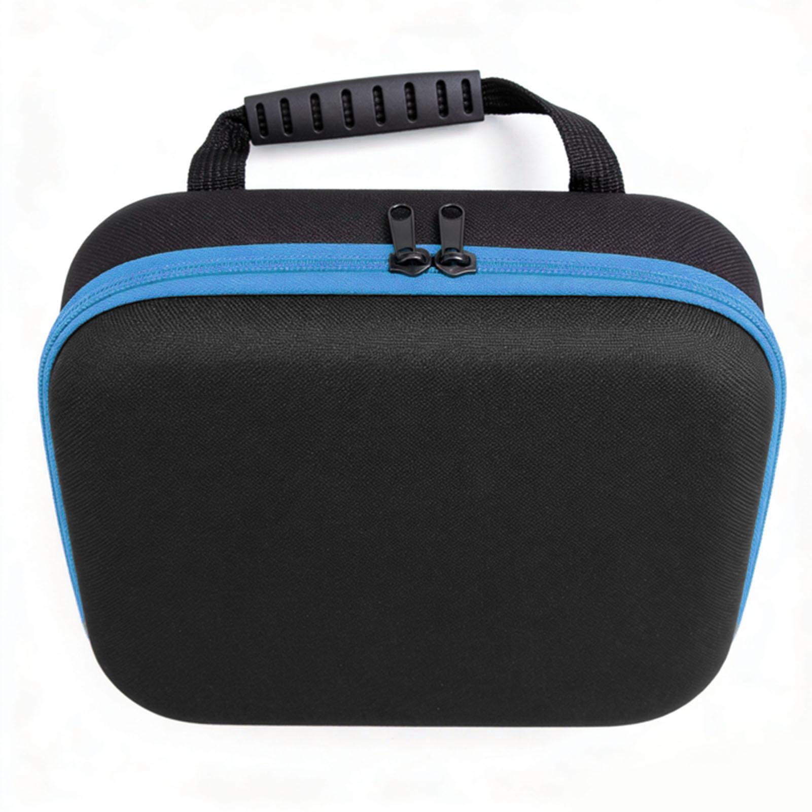 

Hard EVA Tool Case Portable Tool Carrying Storage Bag for Cordless Drill Electric Scissors Light Blue Strip
