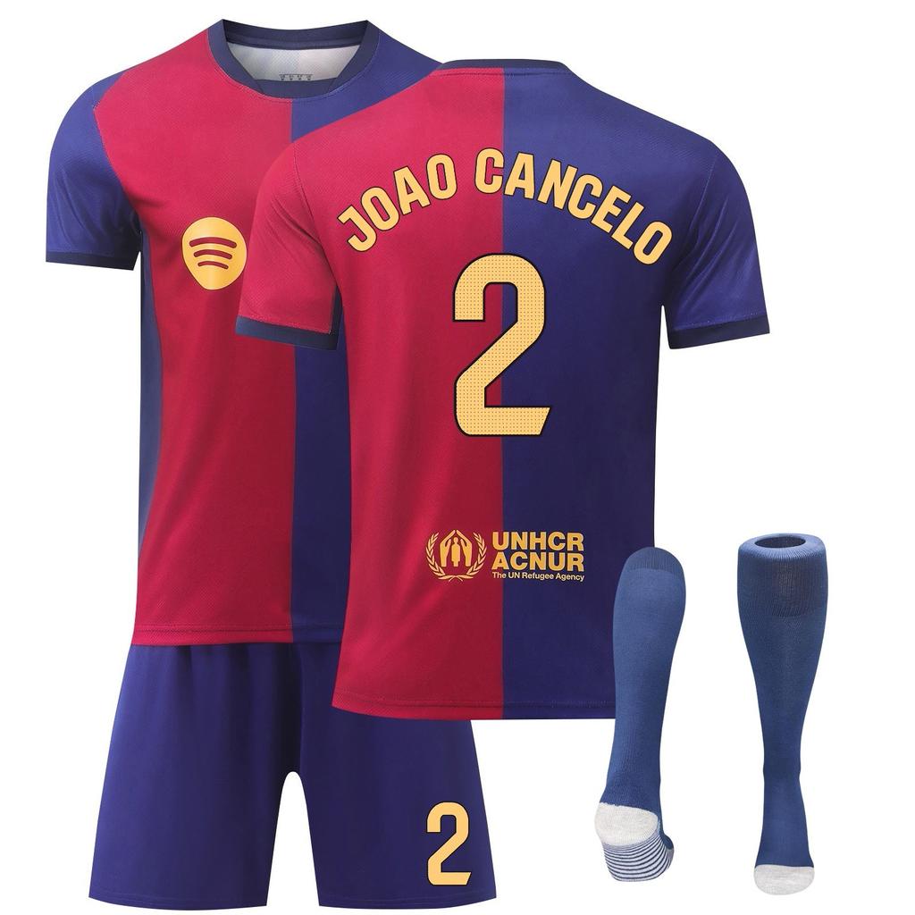 2425Barcelona Set de Tricouri Uniformă Sportivă pentru Antrenament Fotbal Costum