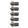 5Pcs 3D Printer Nozzle Hardened Steel Die Super Hard Accessories Printing Supplies0.2mm