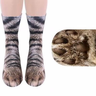 Neue 3D-Druck Tierfüße Huf Socken Erwachsene Klaue Digitale Simulationssocken Unisex Erwachsene Tiersocken