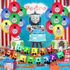 Children Kids Thomas Birthday Party Supplies Decor Balloon Banner Cupcake Topper