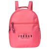 Logo Patch Zipper Closure Polyester Backpack Women Backpacks Strawberry-Pink JD2323012TD-002