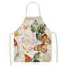Linen Anti-Fouling Kitchen Apron with Halter Neck
