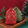 5pcs/lot Multi-color Xmas Santa Wrapping Sacks Christmas Packaging Bags Candy Jewelry Toy Presents