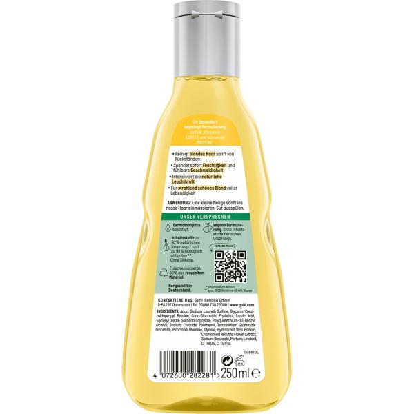 GUHL Oyster Color Shine Blonde Shampoo 250ml