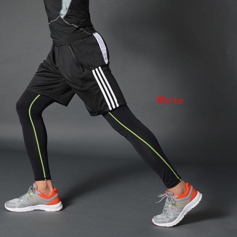 

Color Spell Mens Shorts Summer Personality Large Size Fitness Sport Pants Five TagL=US S белый