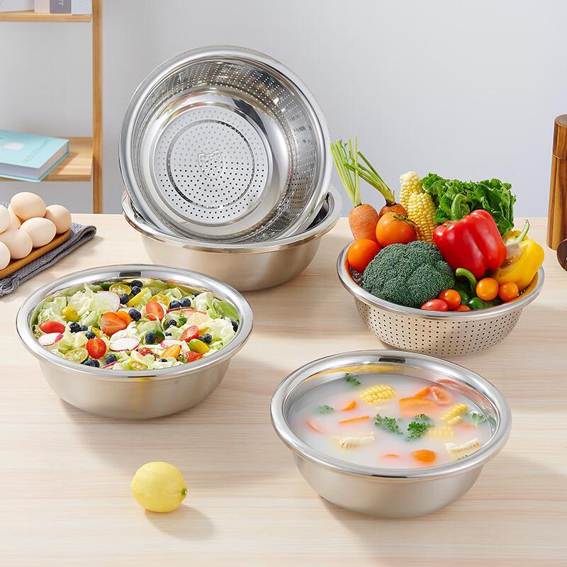 304 Stainless Steel Multi-purpose Deep Basin