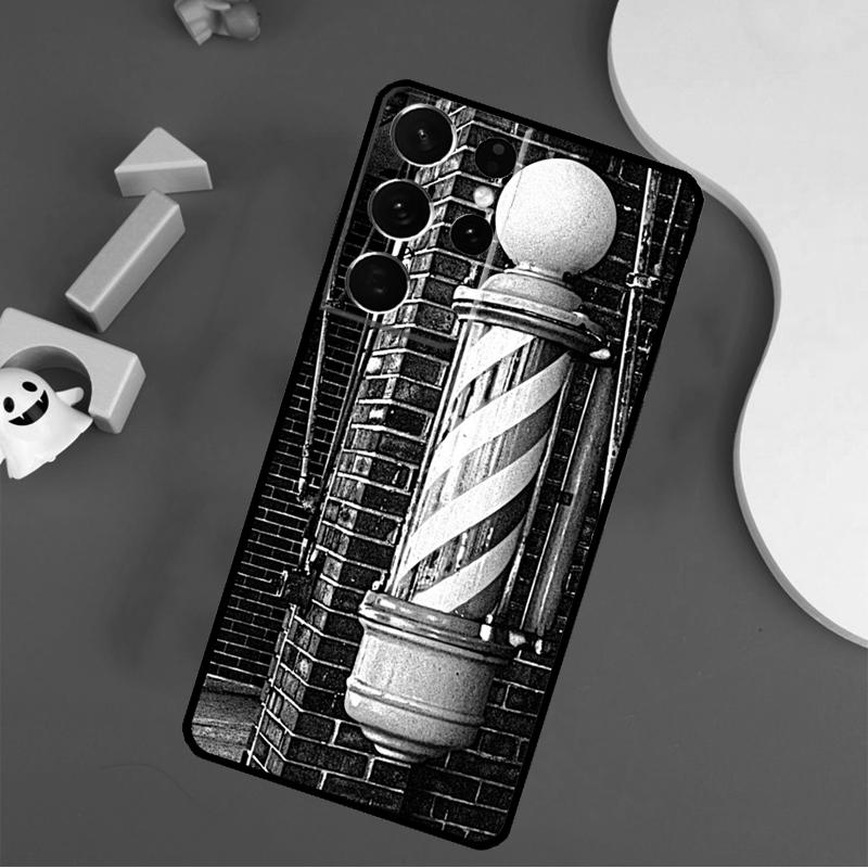 Hairdresser Barber Scissors Phone Case For Samsung Galaxy S25 Ultra S9 S10 S20 S21 FE S22 S23 S24 Plus S24 Ultra Cover