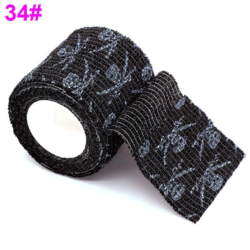 18 Colors Athletic Wrap Tape Self Adhesive Elastic Bandage Sports Protector for Knee Ankle Shoulder