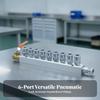 Pneumatic Manifold with Ball Valve Industrial-Grade for Technicians, Mechanics