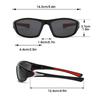 Unpolarisierte Mode Herren Damen Outdoor Sport Sonnenbrille Herren Fahren Fahren Nachtsichtbrille Vollrahmen Brille