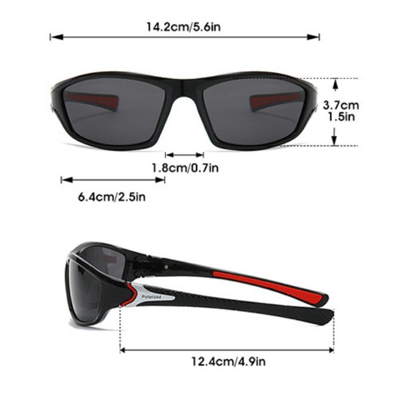 Non-polarized Fashion Men Women Outdoor Sports Sunglasses Men Riding Driving Night Vision Goggles FULL Frame Eyeglasses
