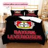 Leverkusen 04 Pattern Bedding Home Decoration Birthday Gift ( 1 Duvet Cover + 2 Pillowcase, Without Core),fan Merchandise.