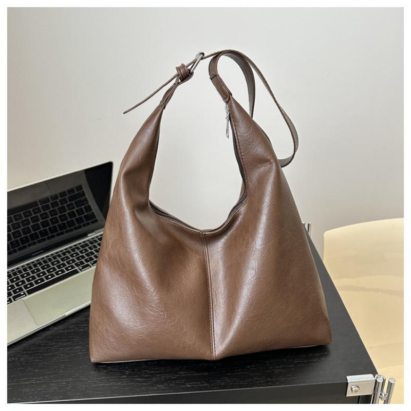Niche Premium Commuter Tote Bag Spacious Student Class Shoulder Bag Minimalist Purse Crossbody Bag Women
