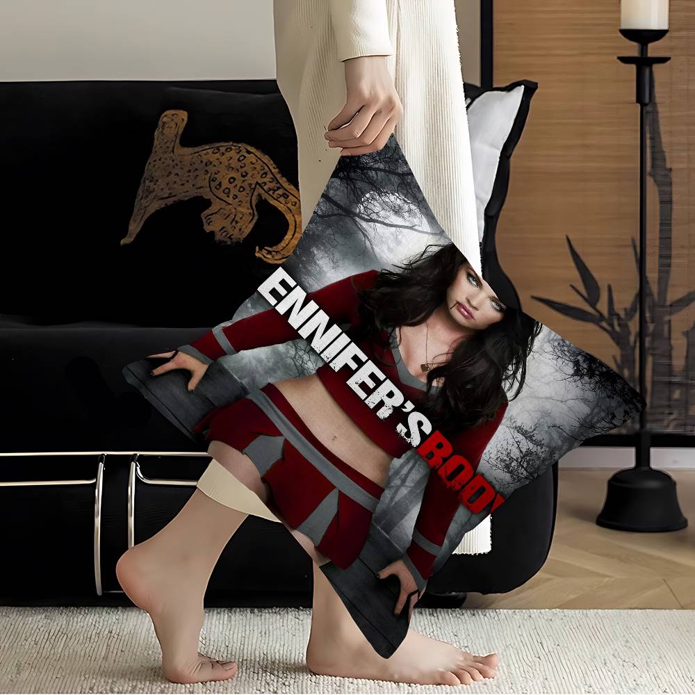 Pop Movie Jennifer Body Office Cushion Pillowcase Car Cushion Cover45X45CM Lumbar Pillowcase Sofa Pillowcover